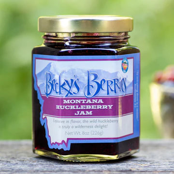 Huckleberry Jam  8 oz