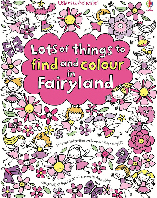 Lots of Things to Find and Color in Fairyland